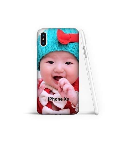 Coques souples PERSONNALISEES en Gel silicone pour iPhone Xs