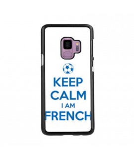 Coque KEEP CALM IM FRENCH en gel SAMSUNG GALAXY S9