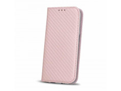 Etui portefeuille CARBONE ROSE Samsung Galaxy A8 2018