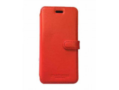 Etui portefeuille original STARCLIPPERS en cuir rouge pour iPhone XS MAX