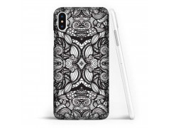 Coque Abstrait en gel iPhone X