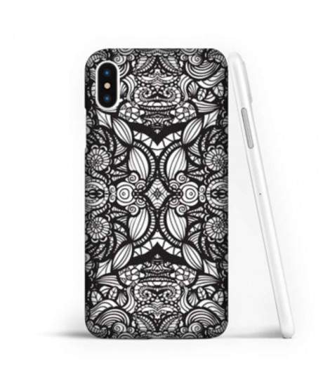 Coque Abstrait en gel iPhone X