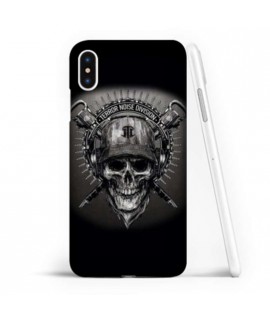 Coque souple ARMY SKULL en gel iPhone X