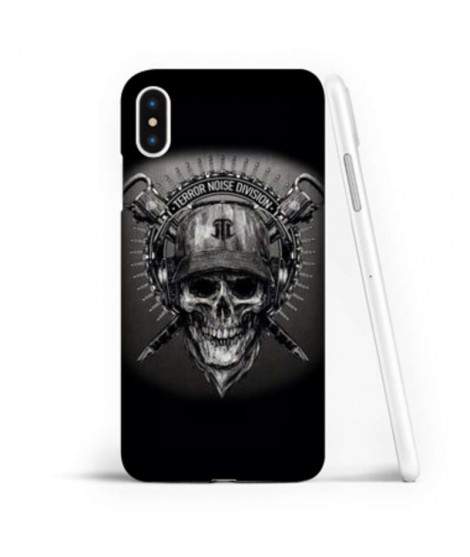 Coque souple ARMY SKULL en gel iPhone X