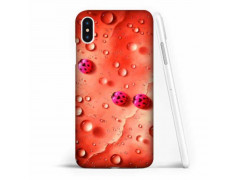 Coque souple COCCINELLE 3 en gel iPhone X