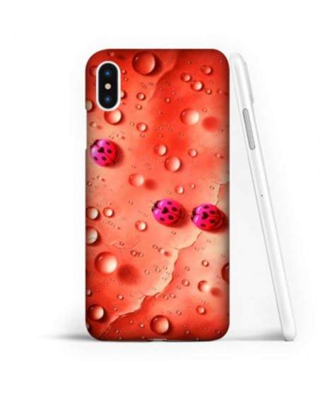 Coque souple COCCINELLE 3 en gel iPhone X