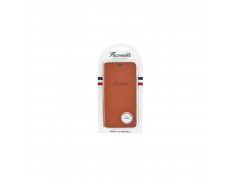 Etui folio FACONNABLE iPhone X/XS orange French Riviera