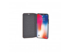 Etui folio FACONNABLE iPhone X/XS orange French Riviera