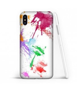 Coque souple PAINTING en gel iPhone X