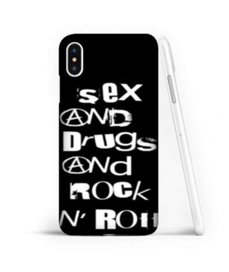 Coque souple ROCK N ROLL en gel iPhone X