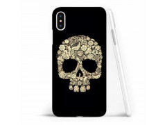 Coque souple SKULL FUN 4 en gel iPhone X