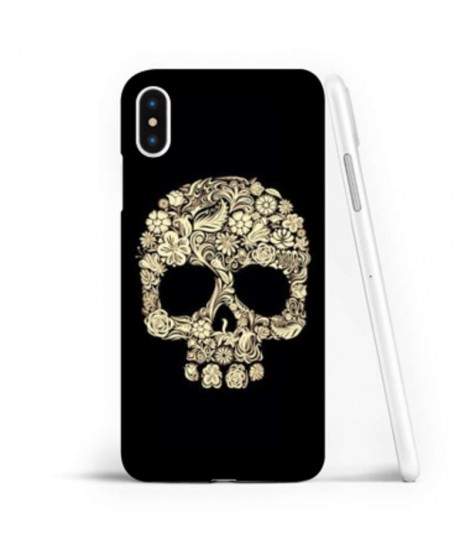 Coque souple SKULL FUN 4 en gel iPhone X