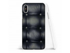 Coque souple ALL BLACK en gel iPhone XS