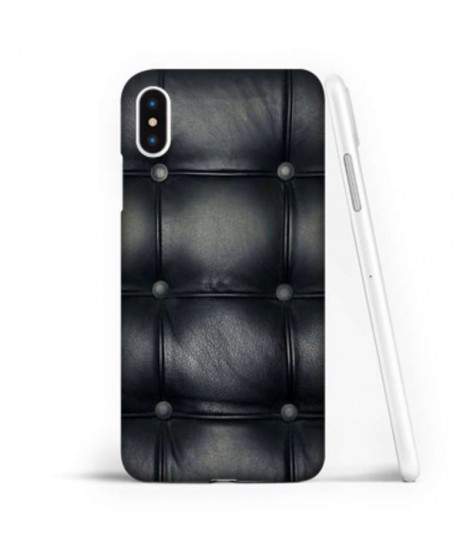 Coque souple ALL BLACK en gel iPhone XS