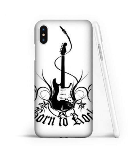 Coque souple BORN TO ROCK en gel iPhone XS