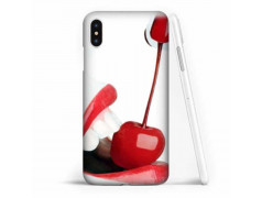 Coque souple CERISE en gel iPhone XR