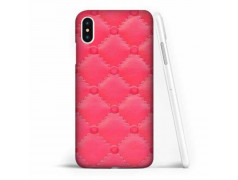 Coque souple FOND PINK en gel iPhone XS