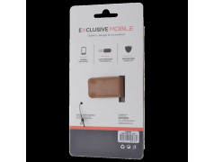 Etui marron Clip Horizontal Ceinture Samsung Galaxy S9