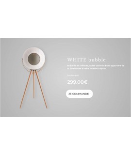 Enceinte EUPHO E3 beige portable et sans fil de la marque UB+