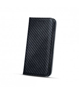 Etui CARBON noir portefeuille pour iPhone X/XS