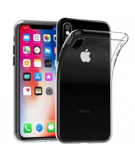 Coque TRANSPARENTE souple en gel iPhone X/XS