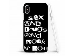 Coque souple ROCK N ROLL en gel iPhone XS