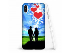 Coque souple YOU AND ME en gel iPhone XS