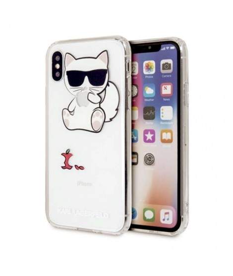 Coque CHOUPETTE Karl Lagerfeld pour iPhone X / XS