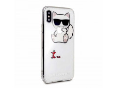 Coque CHOUPETTE Karl Lagerfeld pour iPhone X / XS