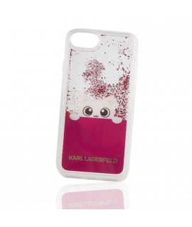Coque liquide Karl Lagerfeld pour iPhone X / XS