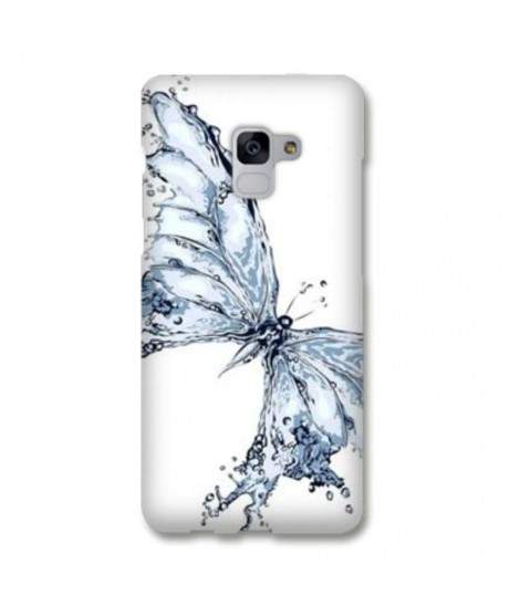 Coque Souple WATER BUTTERFLY en gel SAMSUNG GALAXY A6 2018