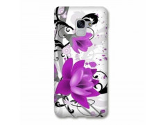 Coque Souple FLEUR 2 en gel SAMSUNG GALAXY A6 2018