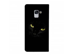 Etui rabattable portefeuille BLACK CAT pour SAMSUNG GALAXY J6 2018