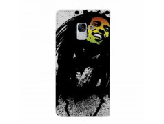 Etui rabattable portefeuille BOB MARLEY pour SAMSUNG GALAXY J6 2018