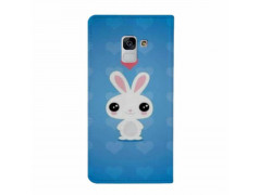 Etui rabattable portefeuille LOVE RABBIT pour SAMSUNG GALAXY J6 2018