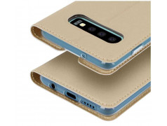 Etui portefeuille magnetique OR SAMSUNG GALAXY S10