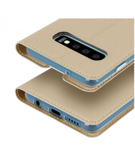 Etui portefeuille magnetique OR SAMSUNG GALAXY S10
