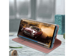 Etui portefeuille magnetique OR ROSE SAMSUNG GALAXY S10