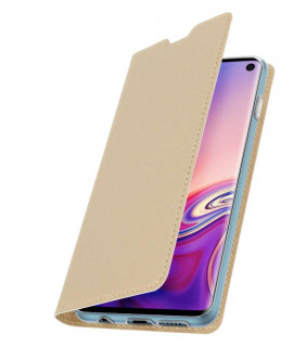 Etui portefeuille magnetique OR SAMSUNG GALAXY S10e