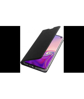 Etui portefeuille magnetique noir SAMSUNG GALAXY S10+