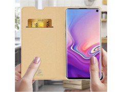 Etui portefeuille magnetique OR SAMSUNG GALAXY S10+