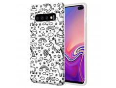 Coque Souple LICORNE 3 en gel pour SAMSUNG GALAXY S10