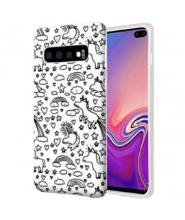 Coque Souple LICORNE 3 en gel pour SAMSUNG GALAXY S10