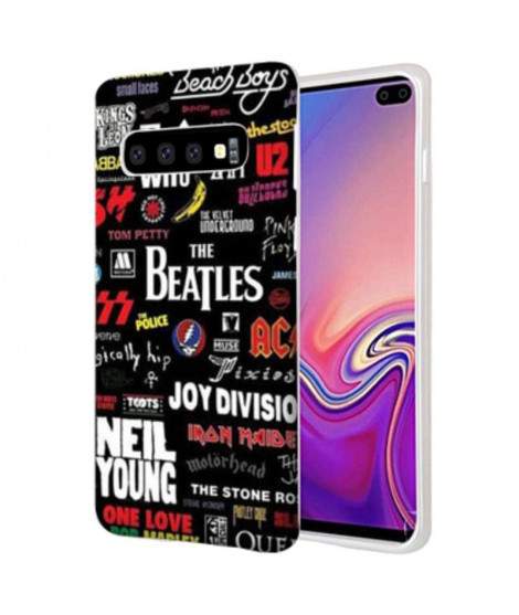 Coque Souple ROCK 'N' ROLL en gel pour SAMSUNG GALAXY S10