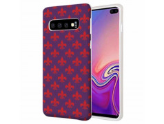 Coque Souple  FLEUR LYS en gel pour SAMSUNG GALAXY S10