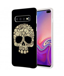 Coque Souple SKULL FUN 4 en gel pour SAMSUNG GALAXY S10