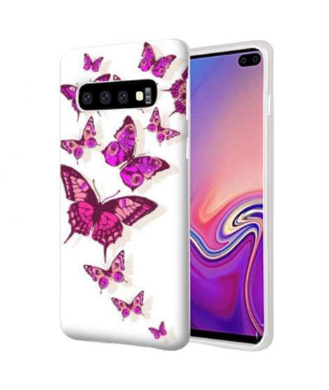 Coque Souple VOL PAPILLONS en gel pour SAMSUNG GALAXY S10