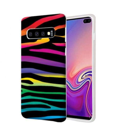 Coque Souple ZEBRE en gel pour SAMSUNG GALAXY S10