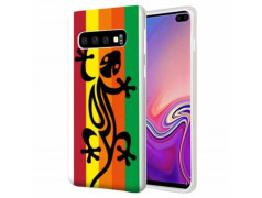 Coque Souple SALAMANDRE RASTA en gel pour SAMSUNG GALAXY S10