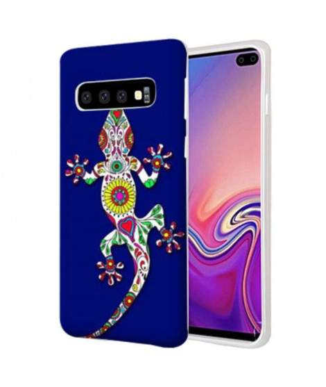 Coque Souple  en gel SALAMANDRE BLEUE pour SAMSUNG GALAXY S10e